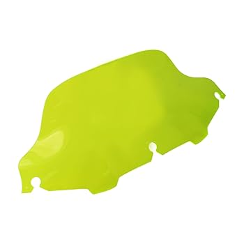 Dakchor 8 inch Green Wave Windshield Windscreen for Harley